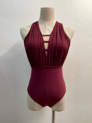 Open image in slideshow, Burgundy Lyrical Costume Girl Size 12
